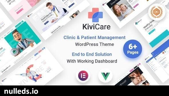 v2.2.0 KiviCare - Medical Clinic & Patient Management WordPress Theme