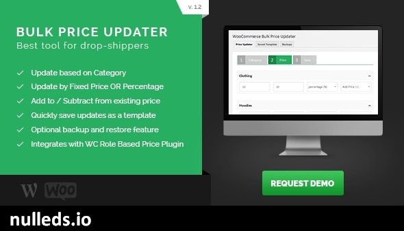 Bulk Price Updater For WooCommerce