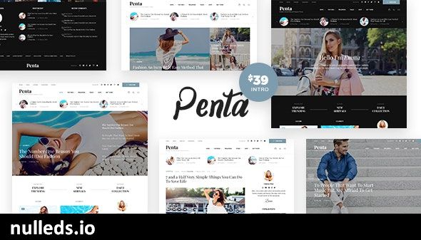 Penta - A Responsive Blog WordPress Theme