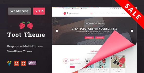 Toot | Responsive Multi-Purpose WordPress Theme