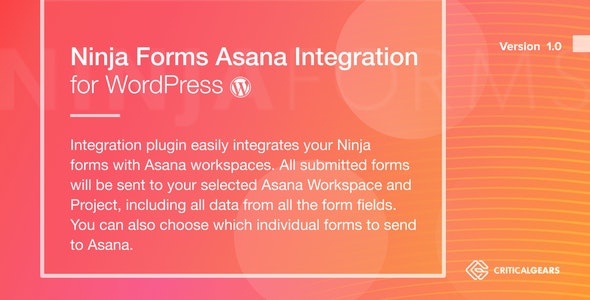 Ninja Forms Asana Integration