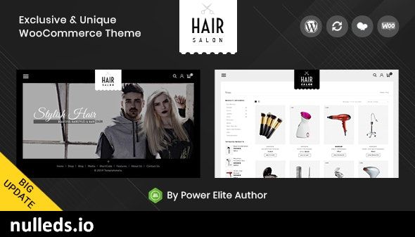 Hair Salon - WooCommerce Responsive Theme