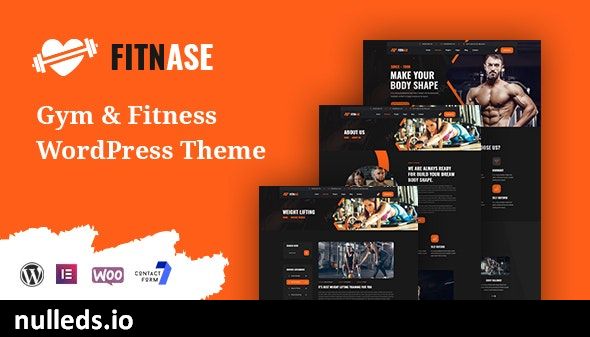 Fitnase - Gym And Fitness WordPress Theme