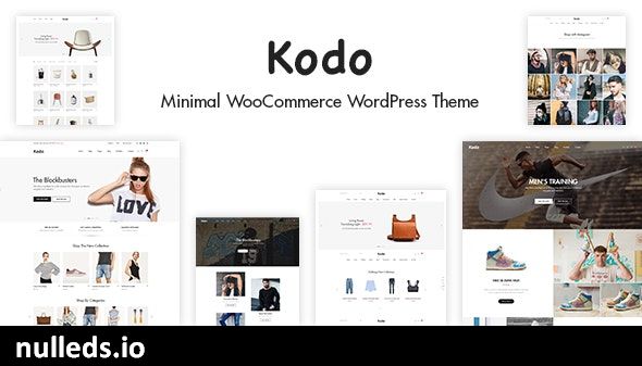 Kodo - Minimal Responsive WooCommerce Theme