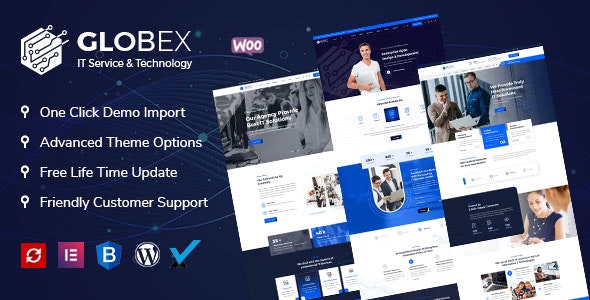 Globex - IT Solutions & Services WordPress Theme