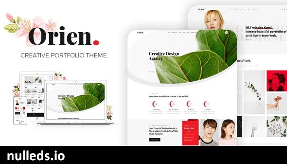 Orien - Creative Portfolio WordPress Theme