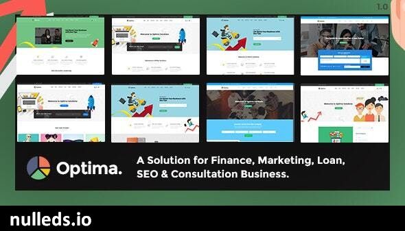 Optima - Multiple Solutions For Business WordPress Theme