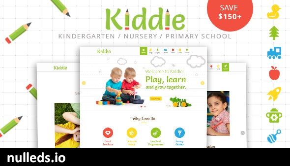 Kiddie - Kindergarten WordPress Theme