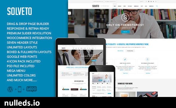 Solveto - Multi-Purpose Business Theme