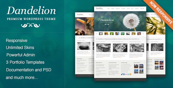 Dandelion - Powerful Elegant WordPress Theme