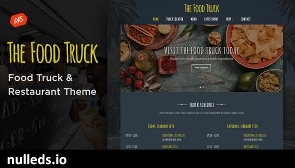 The Food Truck - WordPress Theme