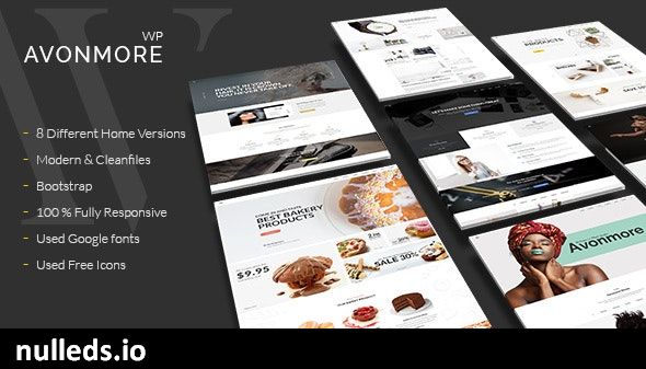 Creative Multipurpose WordPress Theme -  Avonmore