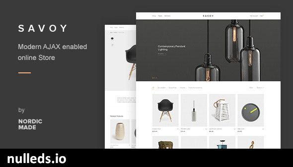 v2.8.8 Savoy - Minimalist AJAX WooCommerce Theme