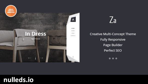 Za - Creative Fashion Portfolio WordPress Theme