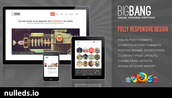 Bigbang - Responsive WordPress Theme