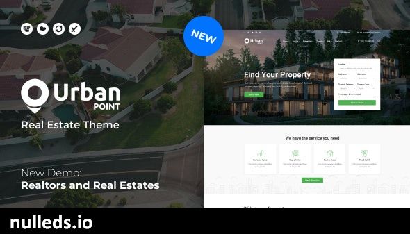 v1.7 UrbanPoint - House Selling & Rental WordPress Theme