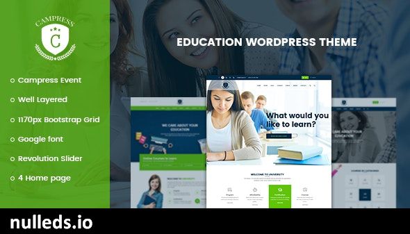 Campress - Responsive Education WordPress Theme