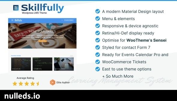 Skillfully - A Learning Management System (LMS) Theme