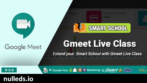 Smart School Gmeet Live Class