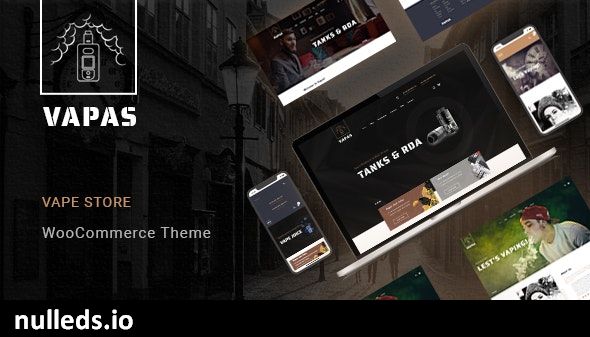 Vapas – Vape Store WooCommerce WordPress Theme