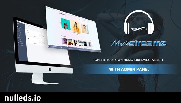 Streamz- A music streaming website with admin panel