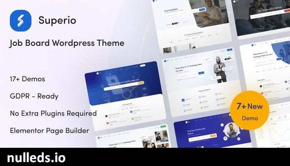 v1.3.5 Superio – Job Board WordPress Theme