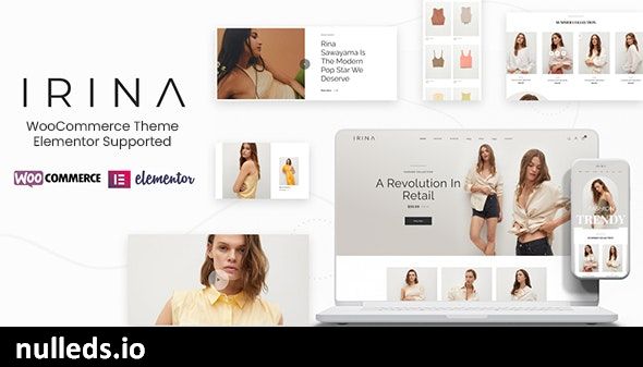 IRINA - Elementor WooCommerce Theme