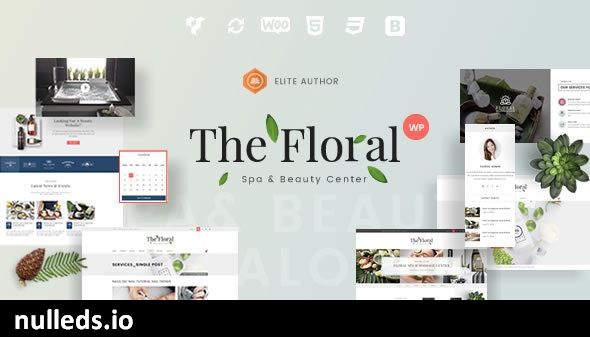 Floral - Spa and Beauty Responsive WordPress Theme