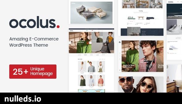 Ocolus - Fashion & Marketplace Multipurposes WooCommerce Theme