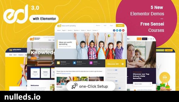 Ed School: Education WordPress Theme