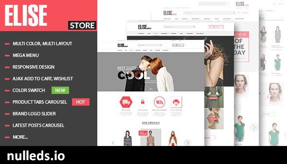 Elise - Fashion WooCommerce WordPress Theme