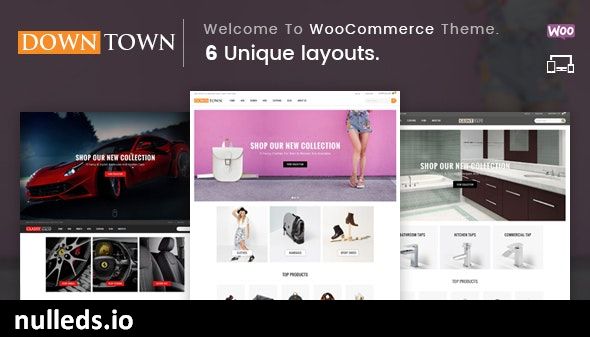 Down Town - Multipurpose WooCommerce Theme