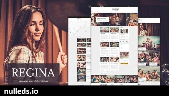 Regina - Creative Blog WordPress