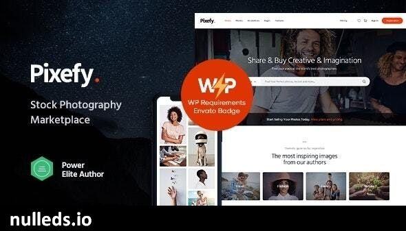 Pixefy | Multipurpose Photography Marketplace Theme + WCFM Plugin