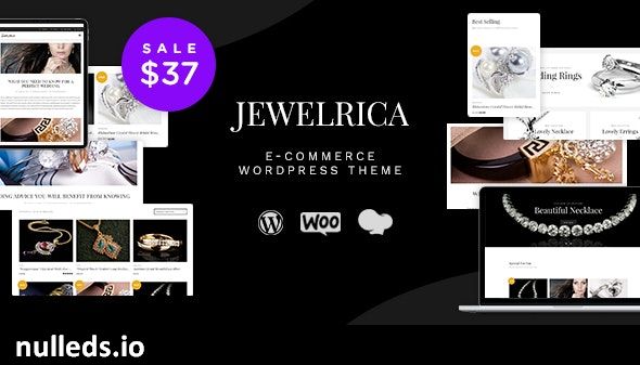 Jewelrica - eCommerce WordPress Theme