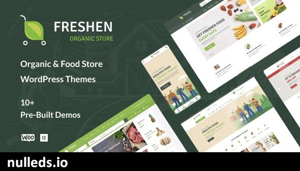 Freshen - Organic Food Store WordPress Theme