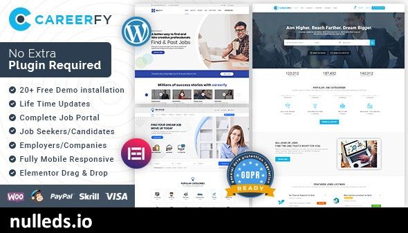 Careerfy - Job Board WordPress Theme