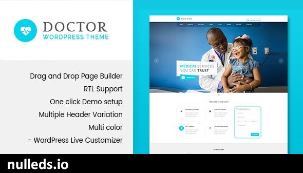 Doctor - Medical & Health WordPress Theme