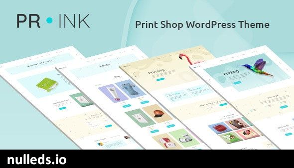 Prink - Print Shop WordPress Theme