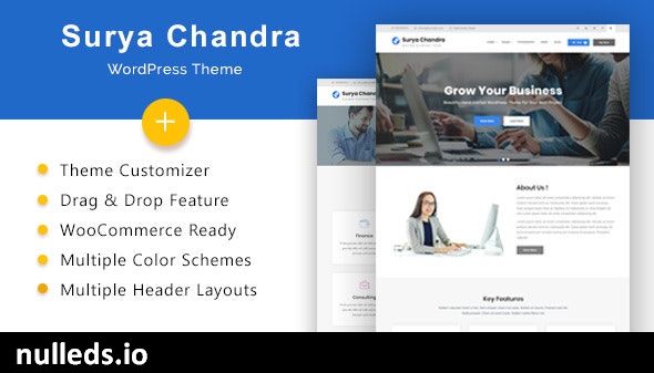 Surya Chandra - Responsive Multi-Purpose WordPress Theme