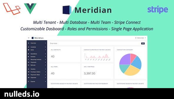 Meridian - SAAS Platform for Invoicing and Purchasing