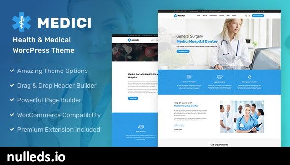 Medici - Health & Medical WordPress Theme