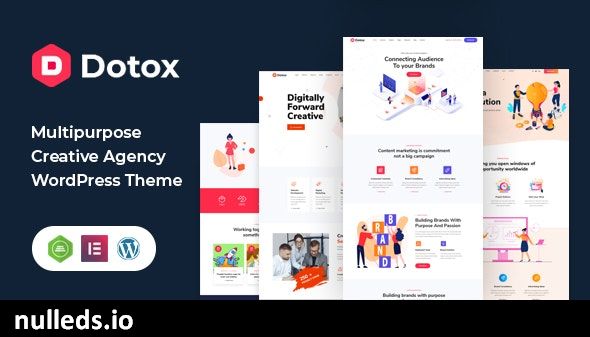 Dotox - Multipurpose Creative Agency WordPess Theme