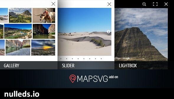 MapSVG.Gallery: gallery / slider / lightbox - add-on for MapSVG WordPress mapping plugin