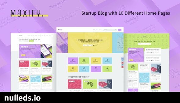 Maxify | Startup & Business News WordPress Blog Theme