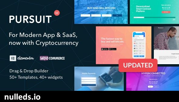 Pursuit - A Flexible App & Cloud Software Theme