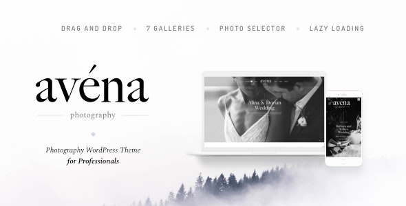 Avena - Photography WordPress for Professionals