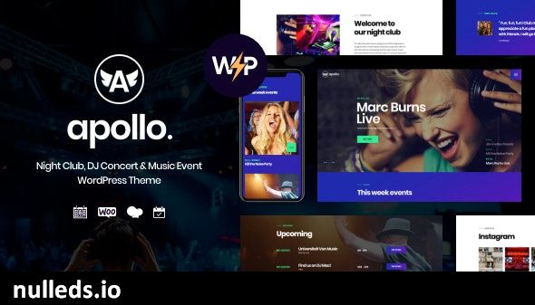 Apollo | Night Club, DJ Concert & Music Event WordPress Theme