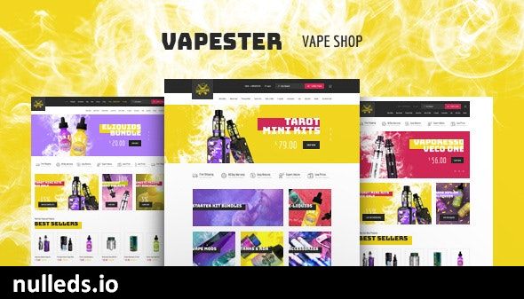 Vapester | Creative Cigarette Store & Vape Shop WooCommerce Theme