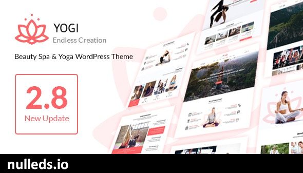 Yogi - Health Beauty & Yoga WordPress Theme